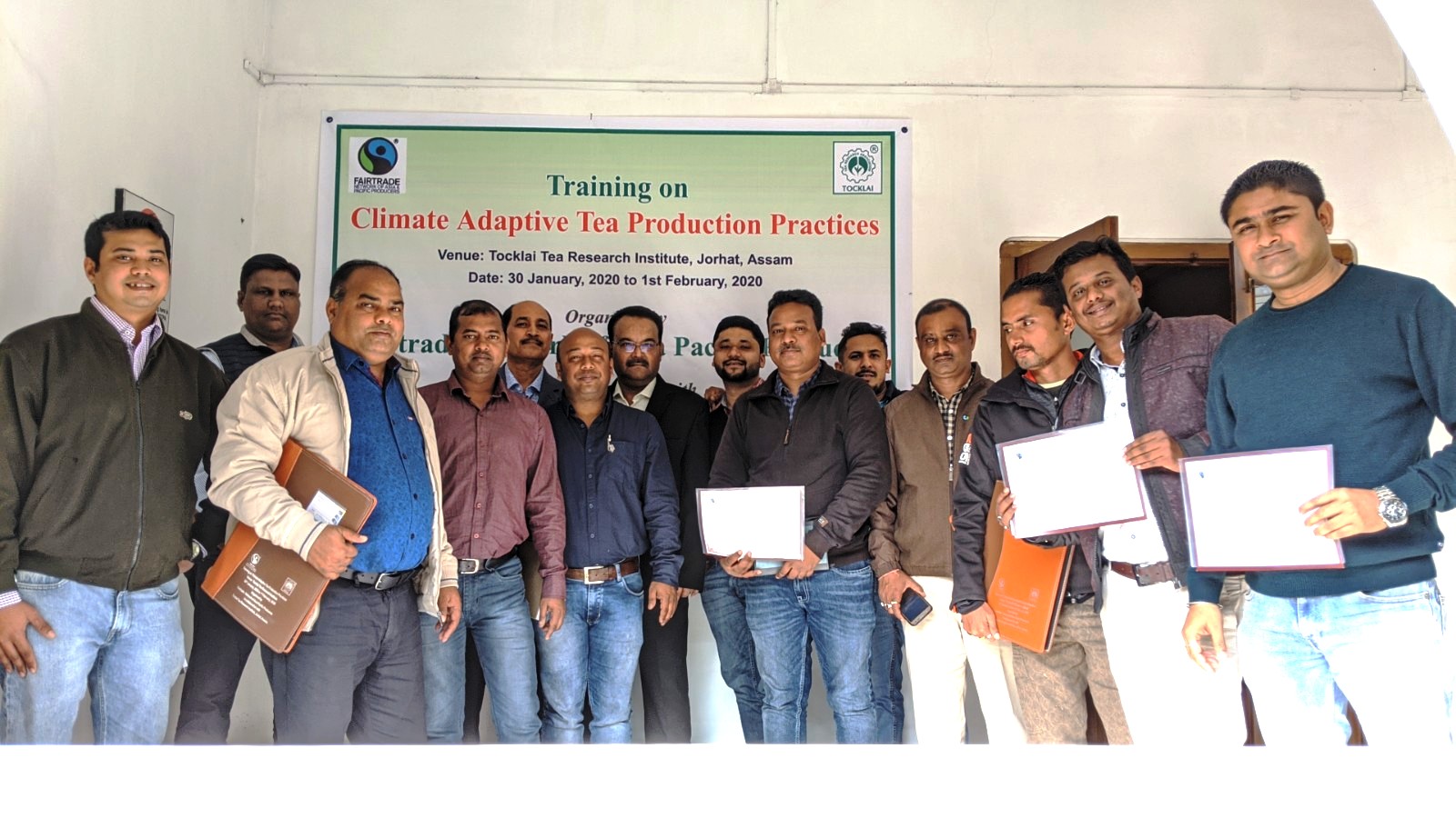 Training on Climate Adaptive Tea Production Practices in Assam, India  ‘The way to Climate Change Mitigation’